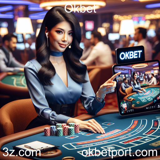 Experimente o Jogo Ao Vivo no Okbet